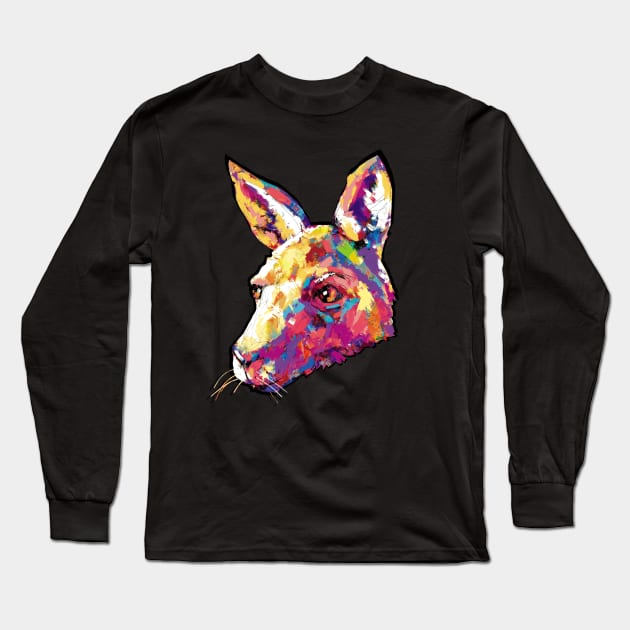 kangaroo Long Sleeve T-Shirt by mailsoncello